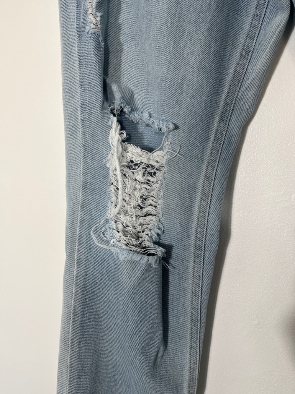 Rewash Women's Light Blue Straight Jeans - Picture 5 of 8